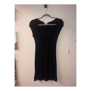 Scoop neck dress